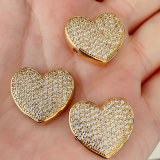 Heart charm for bracelet