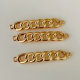 Cuban chain connector for bracelet