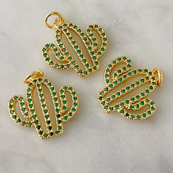 Cactus charm