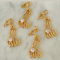 giraffe charm