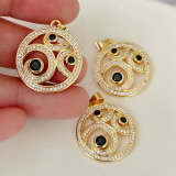 Round eye charm
