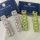 Sqaure Zircon Earrings