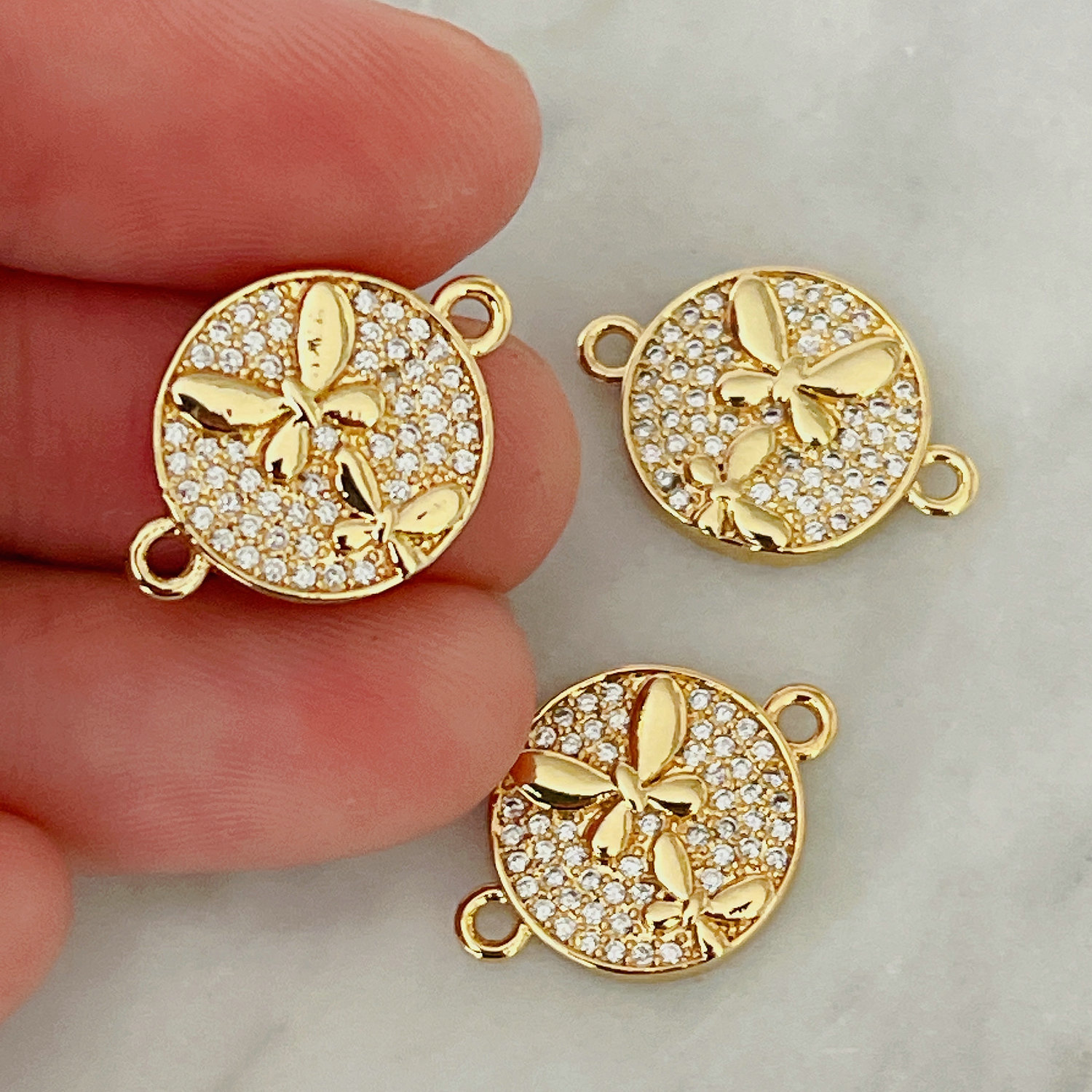 Butterfly connector for bracelet