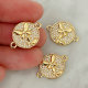 Butterfly connector for bracelet