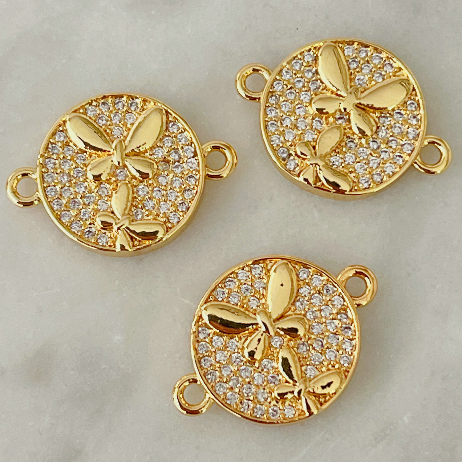 Butterfly connector for bracelet
