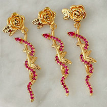 Red snake charm