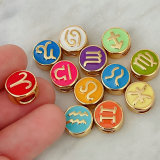Enamel constellation bead