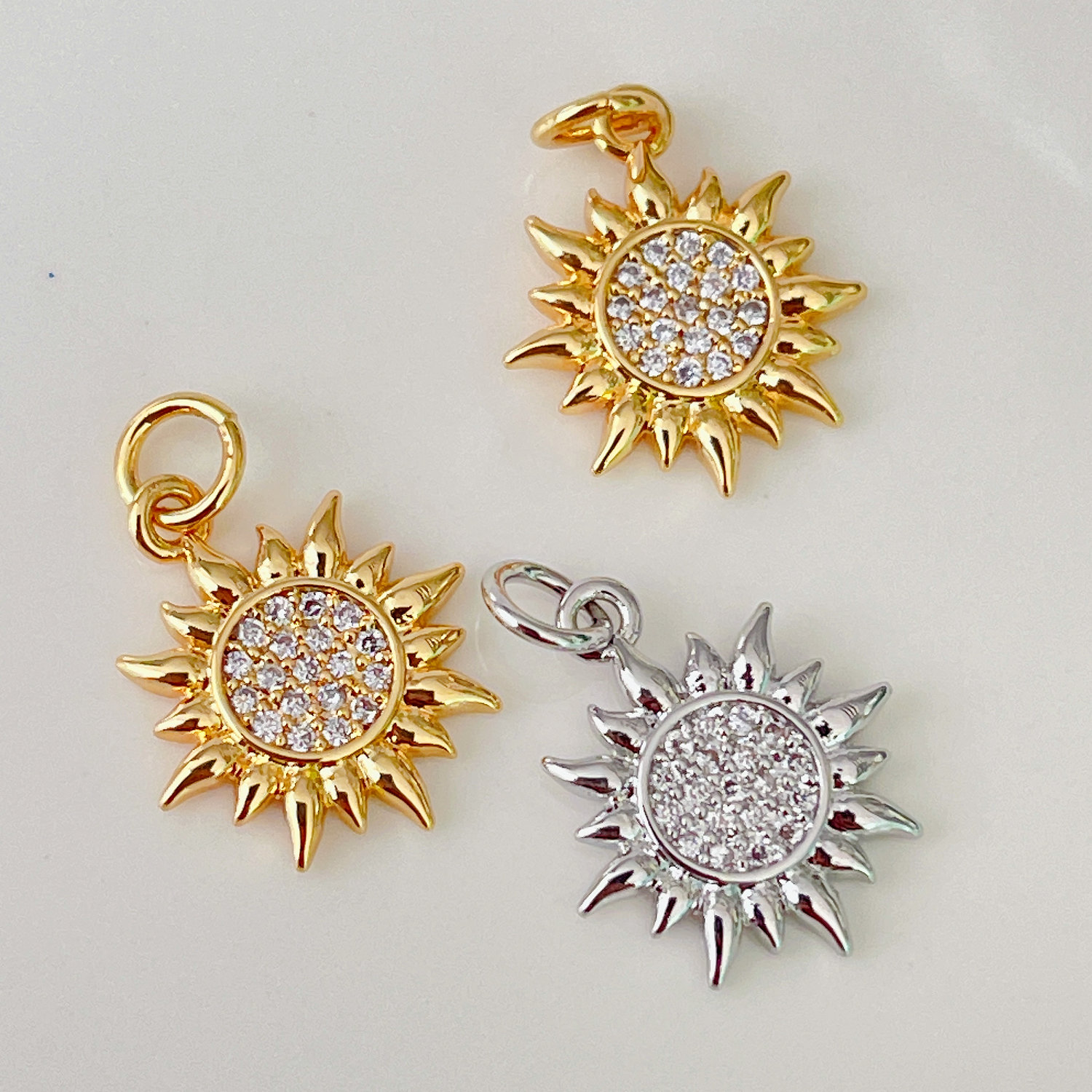 Sunflower charm