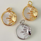 Sun shell charm