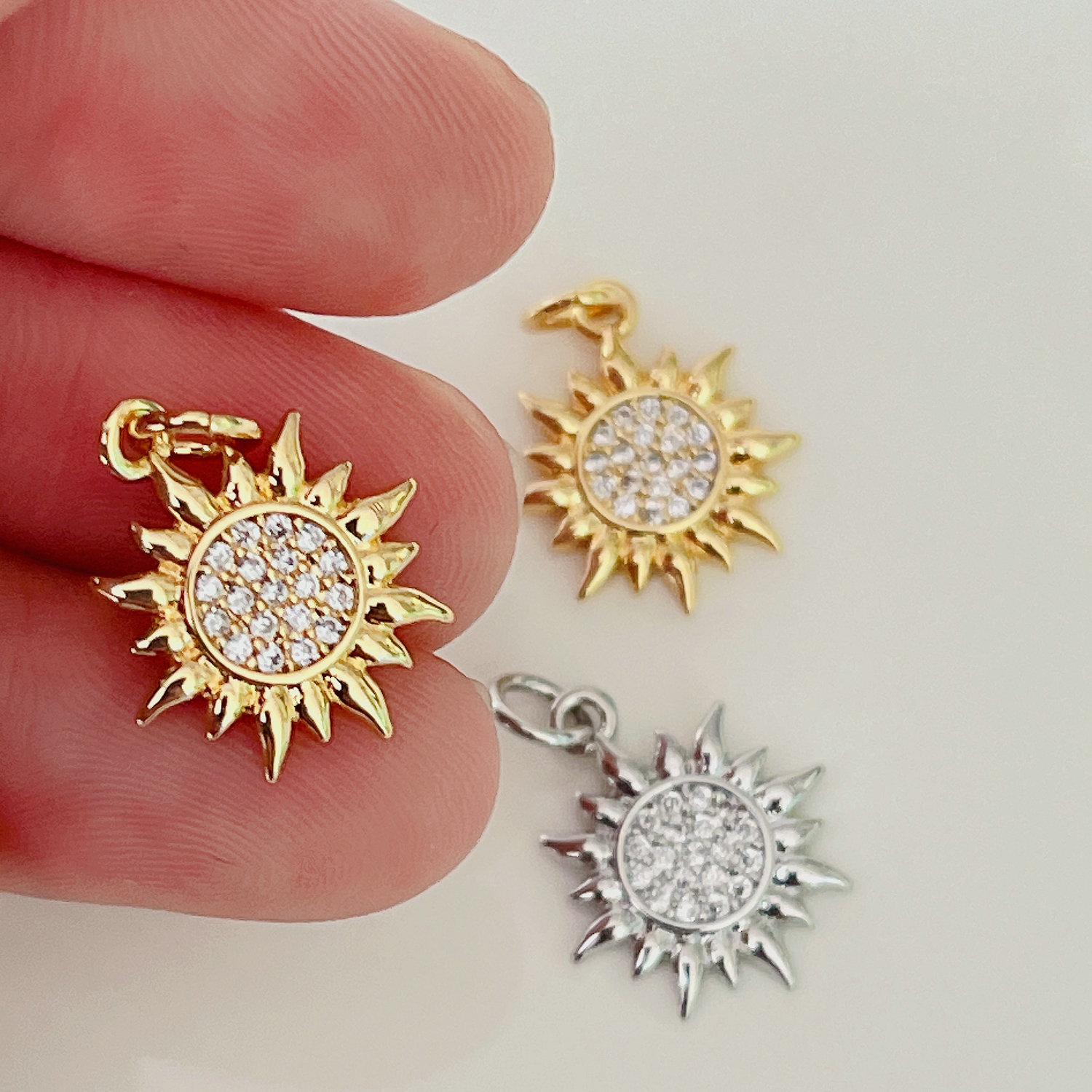 Sunflower charm