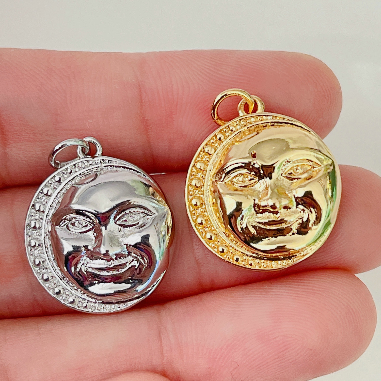 Smile face charm