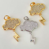 Cloud lightning charm