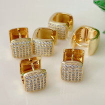 14MM Square Hoop Earrings