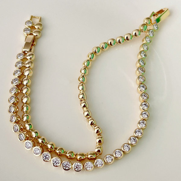 Tenniise chain bracelet