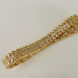 Pave cuban bracelet