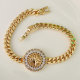 Tree cuban chain bracelet