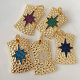 Square star pendant