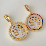 Shell tree pendant