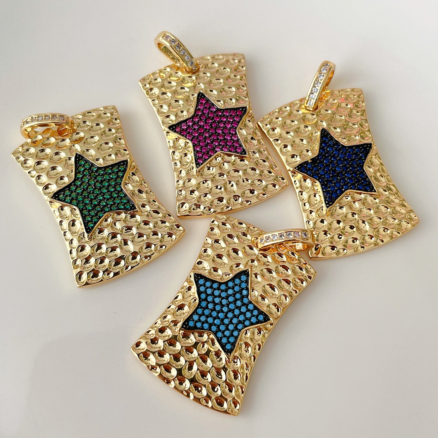 Square star pendant