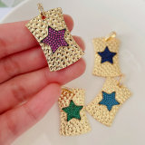 Square star pendant