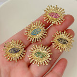 Eye eyelash pendant