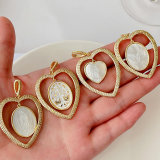 Heart shell Pendant