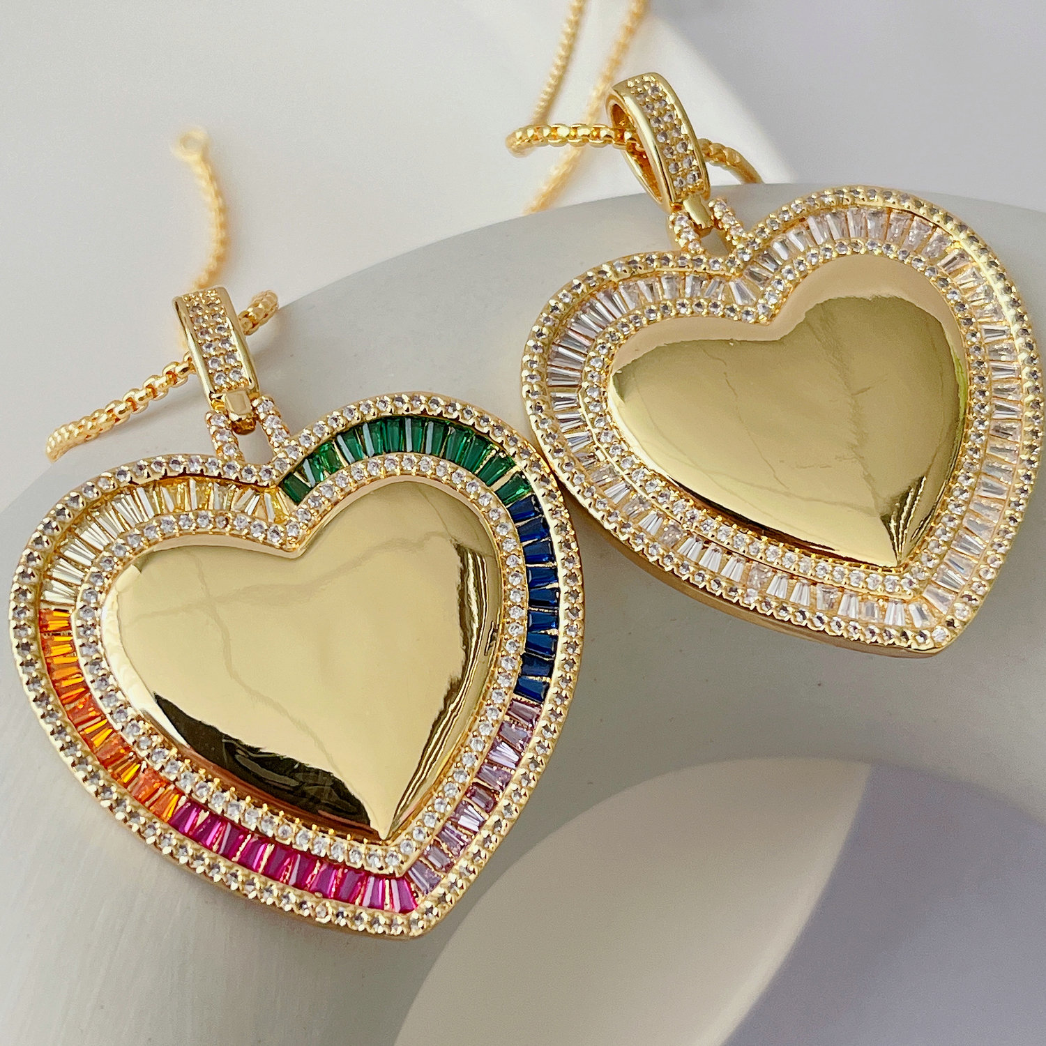 Big heart pendant