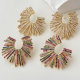 Fashion pave earrings