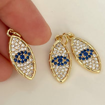 Long evil eye charm