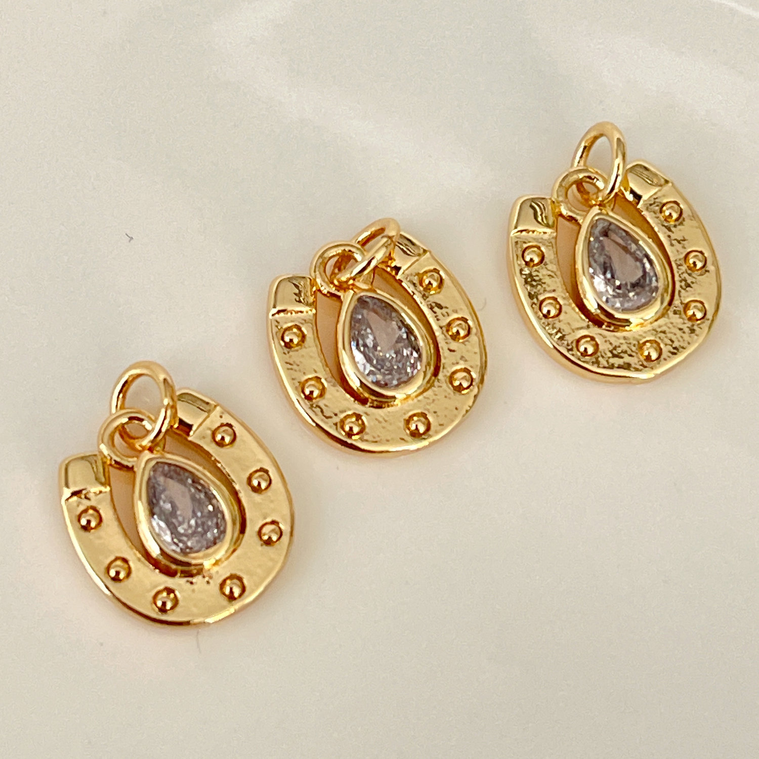 Oval charm
