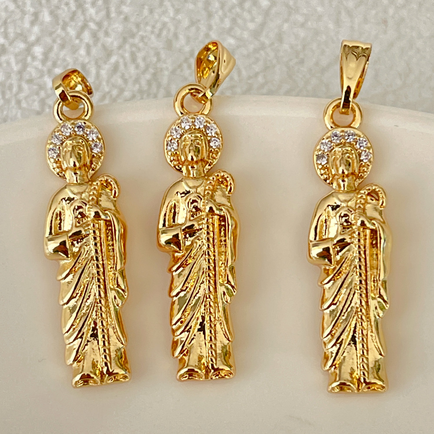 Metal religious charm