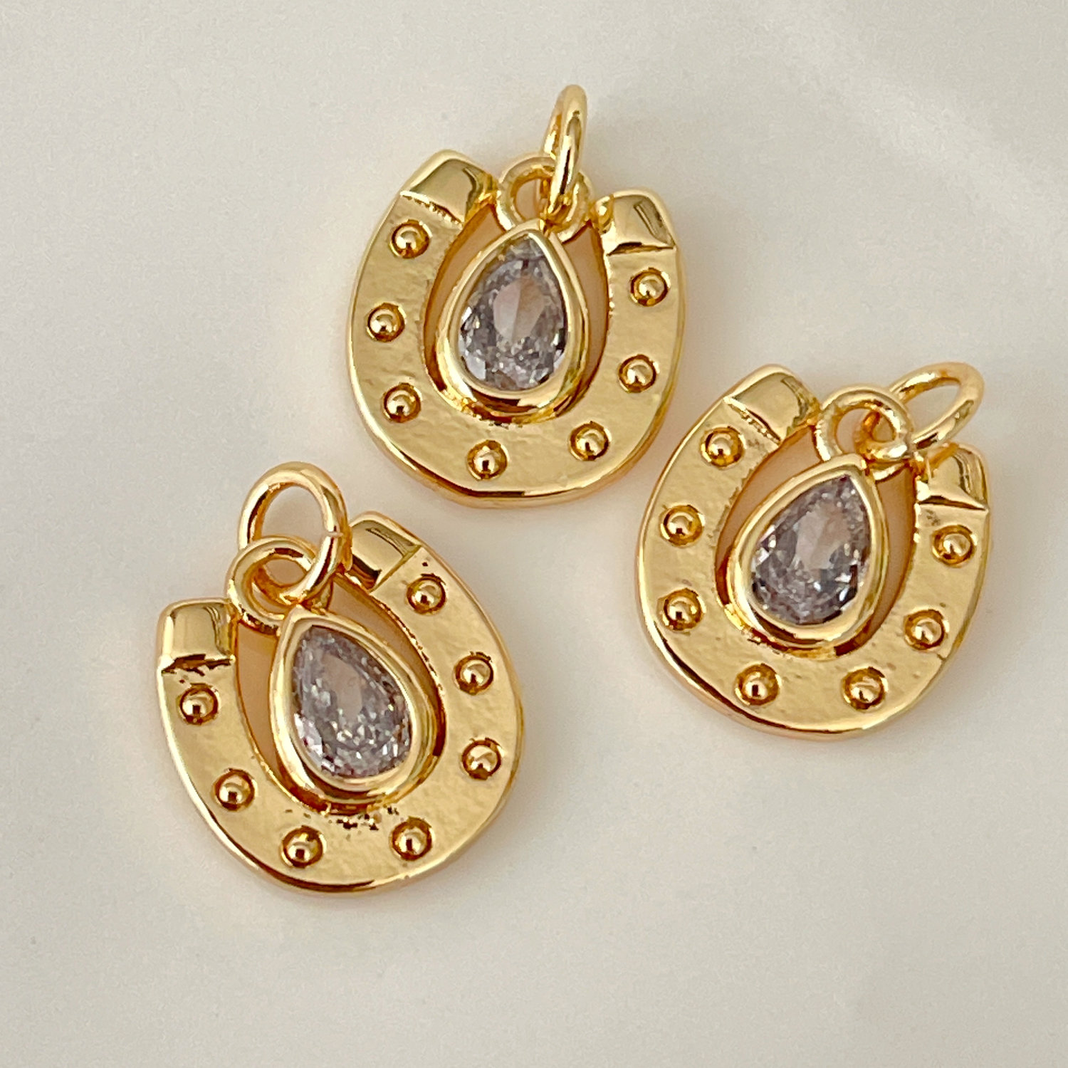 Oval charm