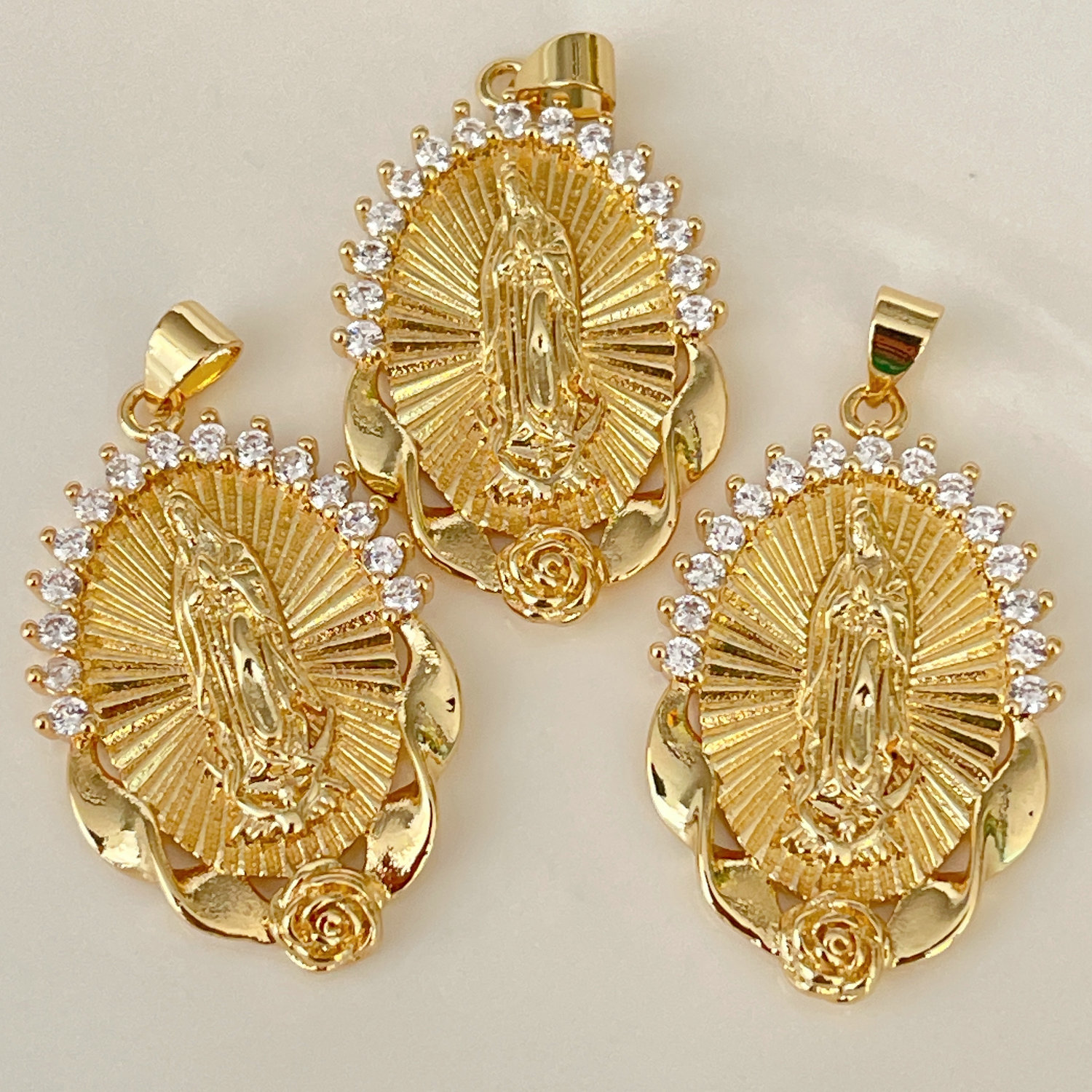 Virgin Mary charm