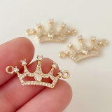 Crown connector for bracelet
