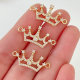 Crown connector for bracelet
