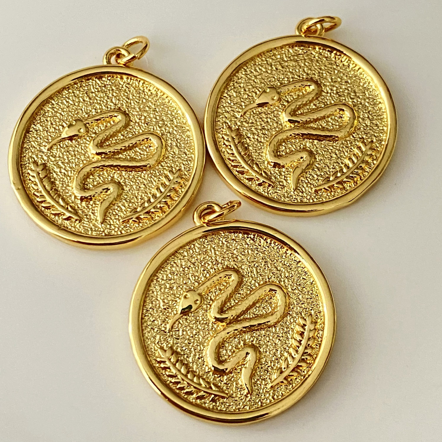 Big round snake charm