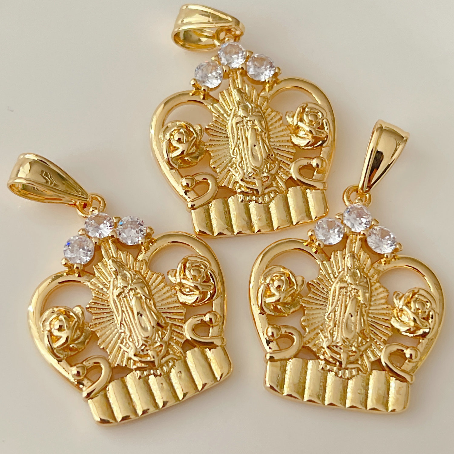Crown Religion charm