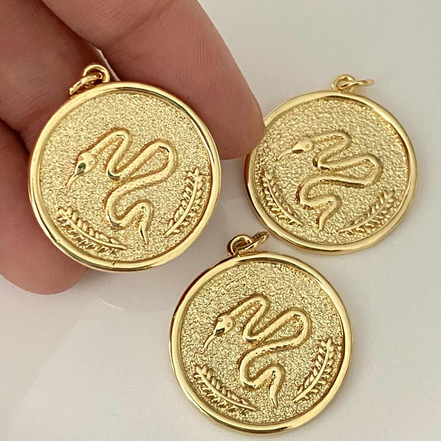 Big round snake charm