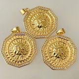 Pave round pendnat