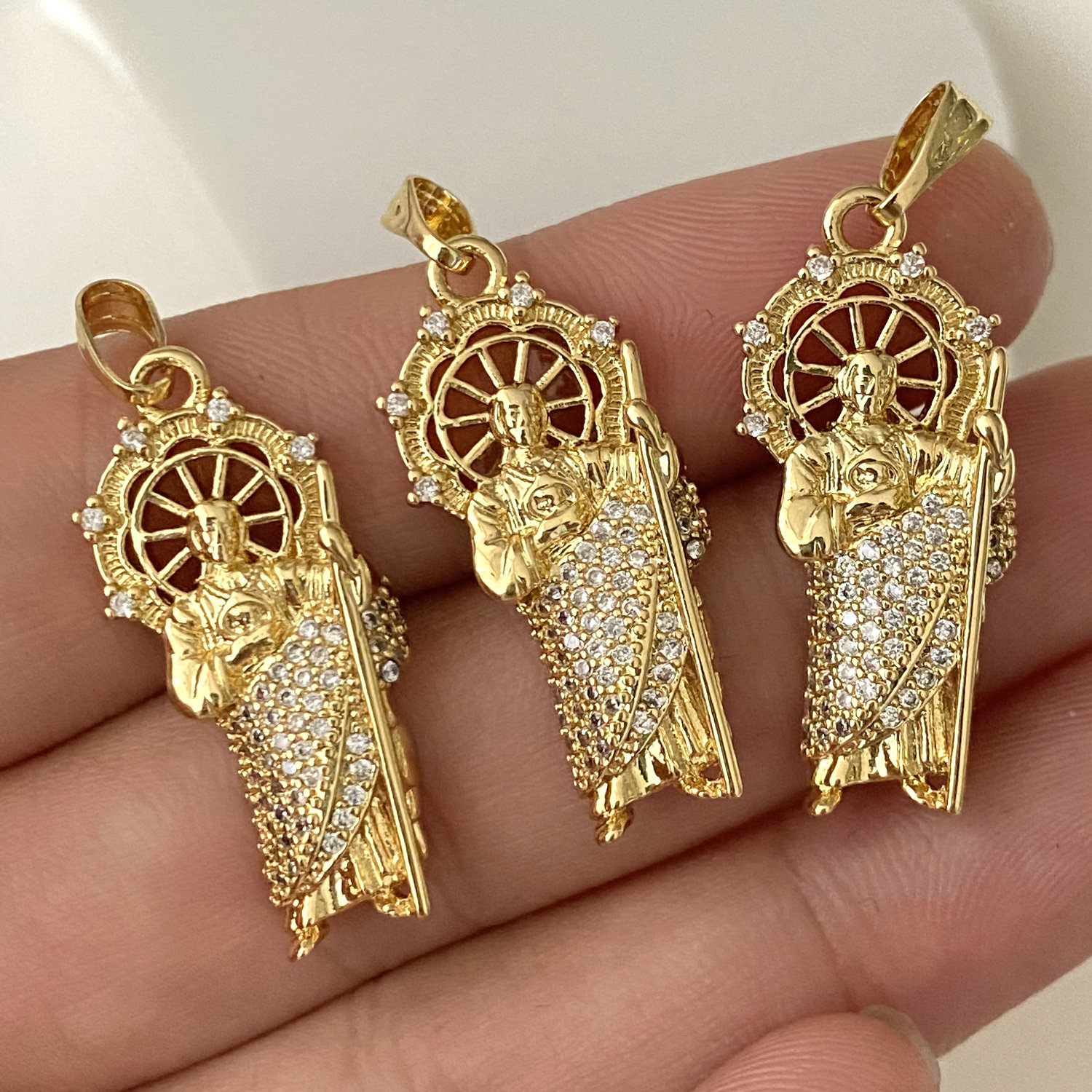 Pave Religion Charm