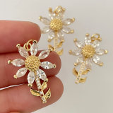 Pave Daisy charm