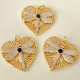 Copy Pave Colorful Butterfly Charm