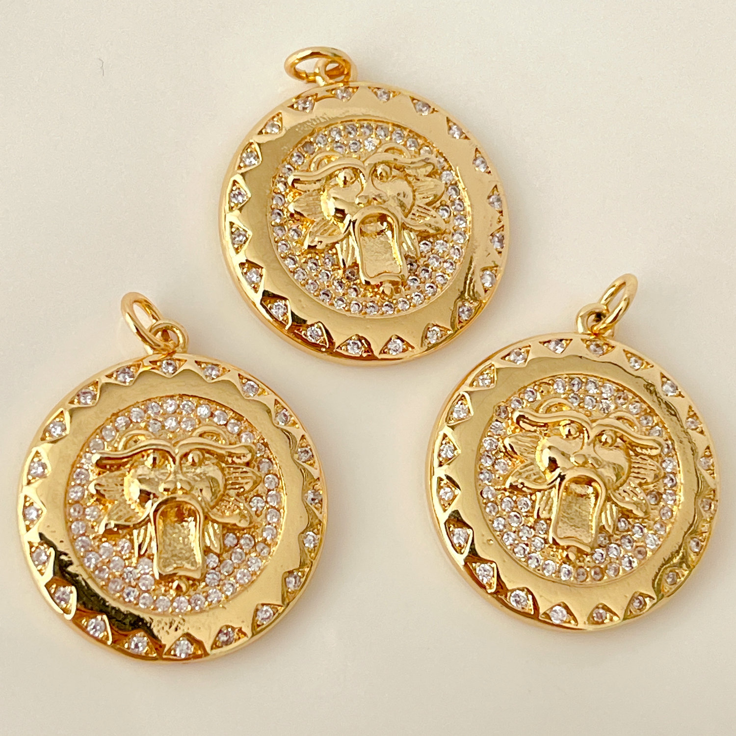 Copy Pave Colorful Butterfly Charm