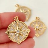 Pave star charm