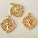 Pave star charm