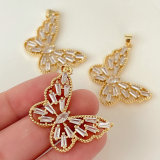 Pave butterfly charm
