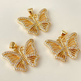 Pave Butterfly Charm