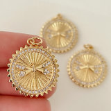 Copy Pave Colorful Butterfly Charm