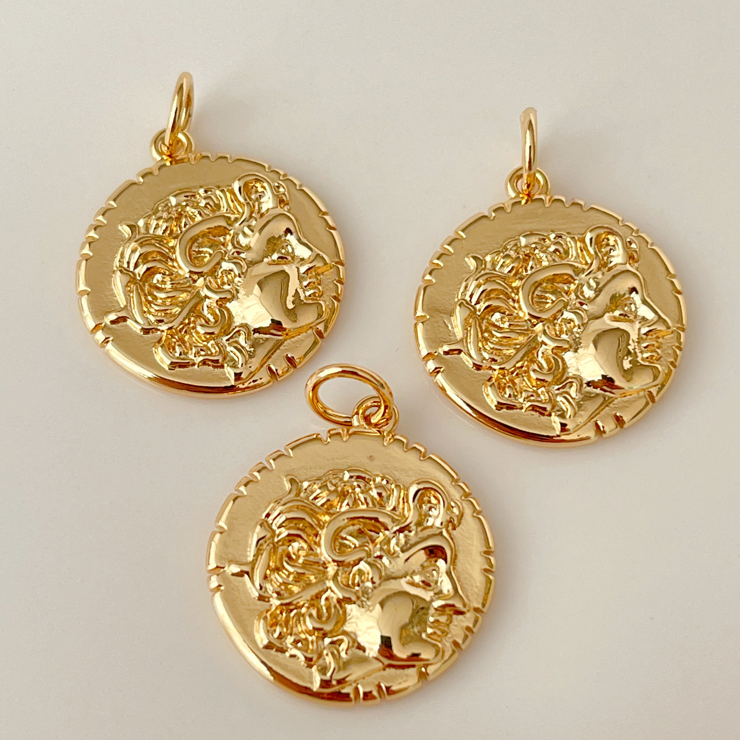 Medusa Roun Charm