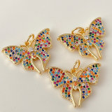 Colorful Butterfly Charm
